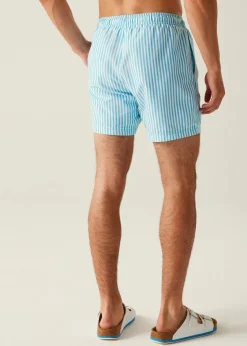 Regatta Aquarius Blue Stripe Loras Swim Shorts