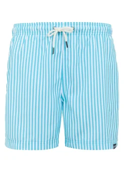Regatta Aquarius Blue Stripe Loras Swim Shorts