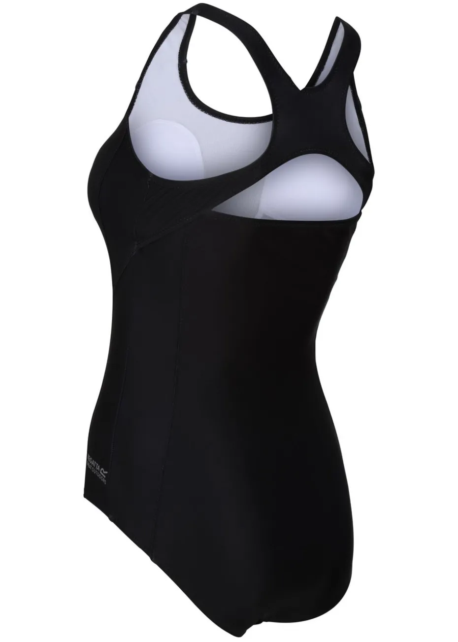 Regatta Black Active II Quick Dry Swimsuit