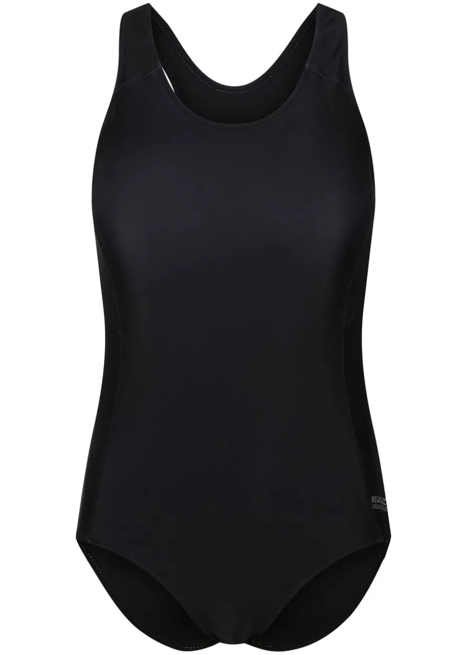 Regatta Black Active II Quick Dry Swimsuit