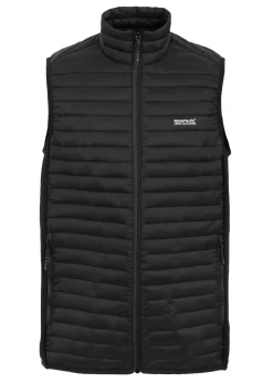 Regatta Black Andreson Water Repellent Extol Stretch Hybrid Bodywarmer