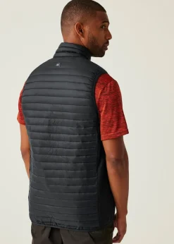 Regatta Black Andreson Water Repellent Extol Stretch Hybrid Bodywarmer