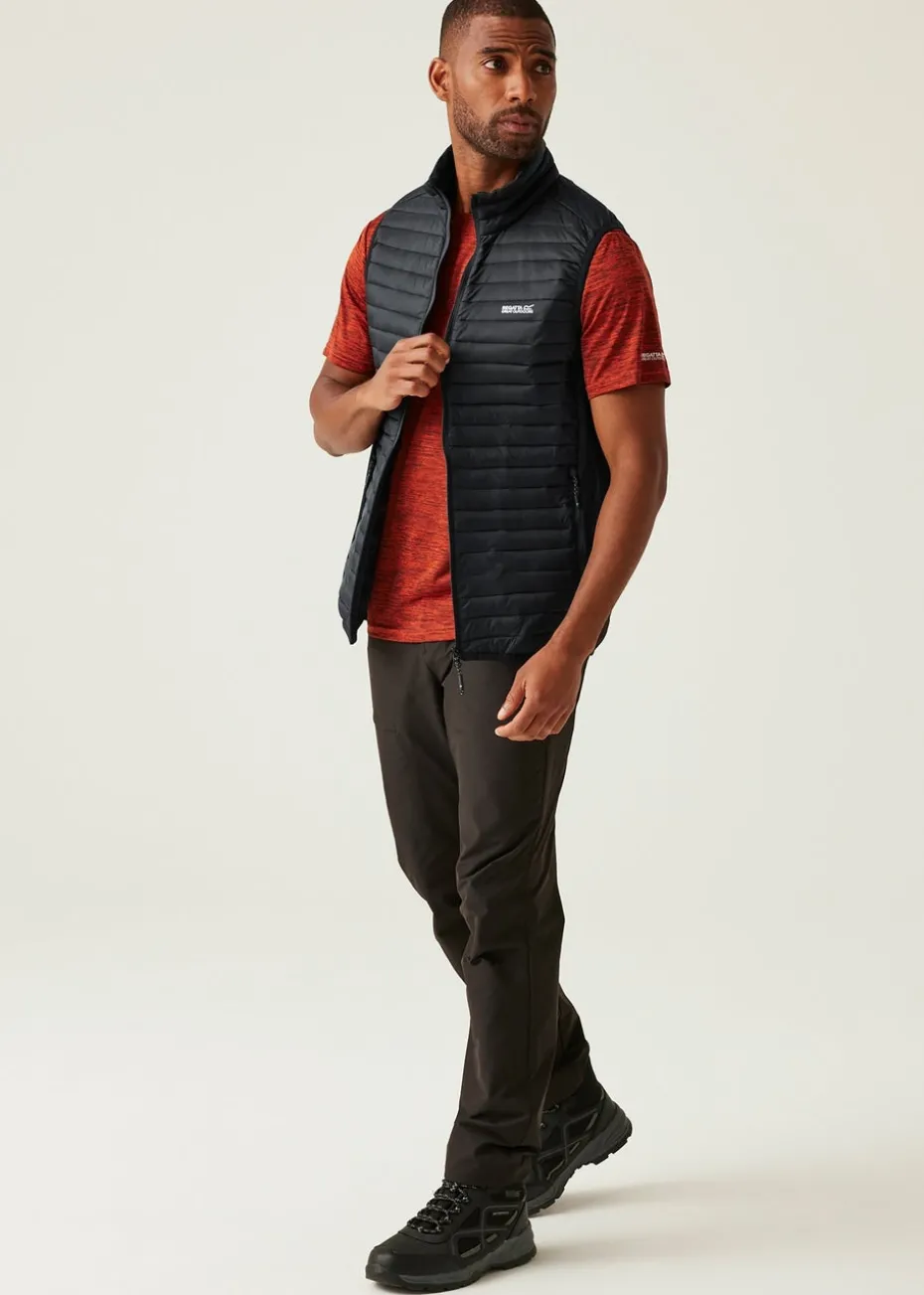 Regatta Black Andreson Water Repellent Extol Stretch Hybrid Bodywarmer