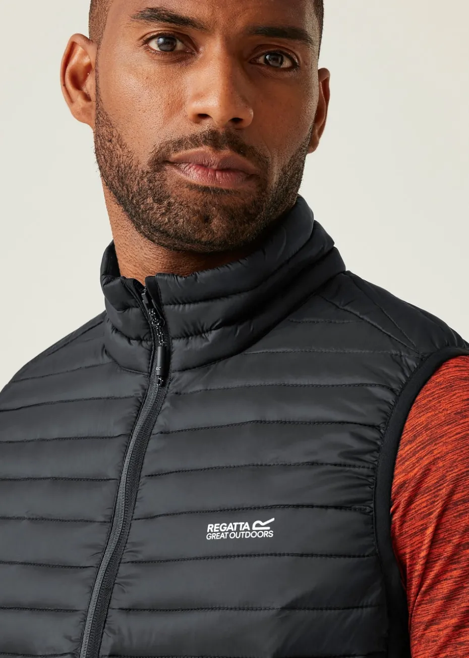 Regatta Black Andreson Water Repellent Extol Stretch Hybrid Bodywarmer