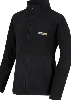 Regatta Black Black Kids' King II Anti-Pill Symmetry Fleece