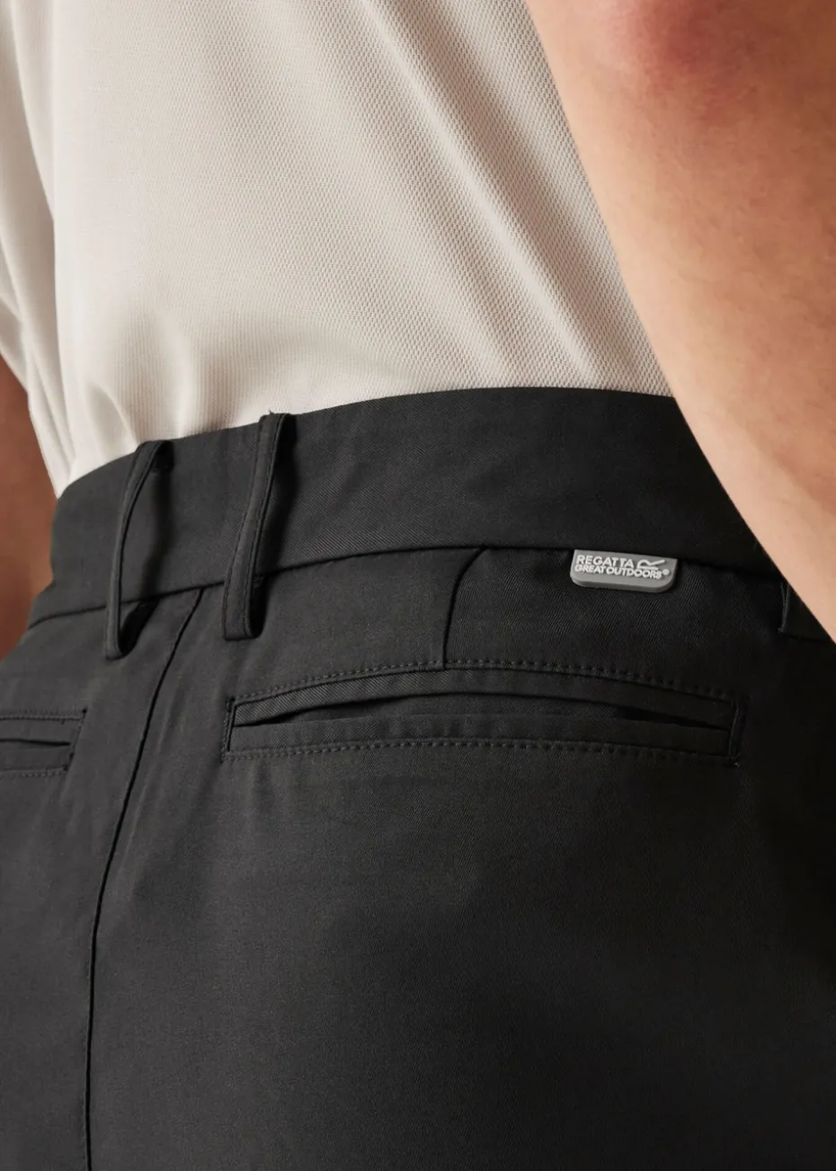 Regatta Black Gadley Stretch Trousers