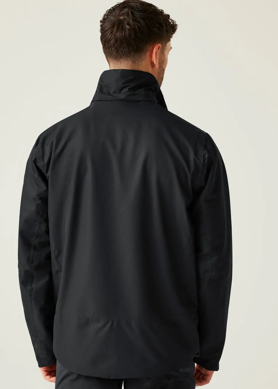 Regatta Black Oakhowe Waterproof Breathable Isotex Jacket