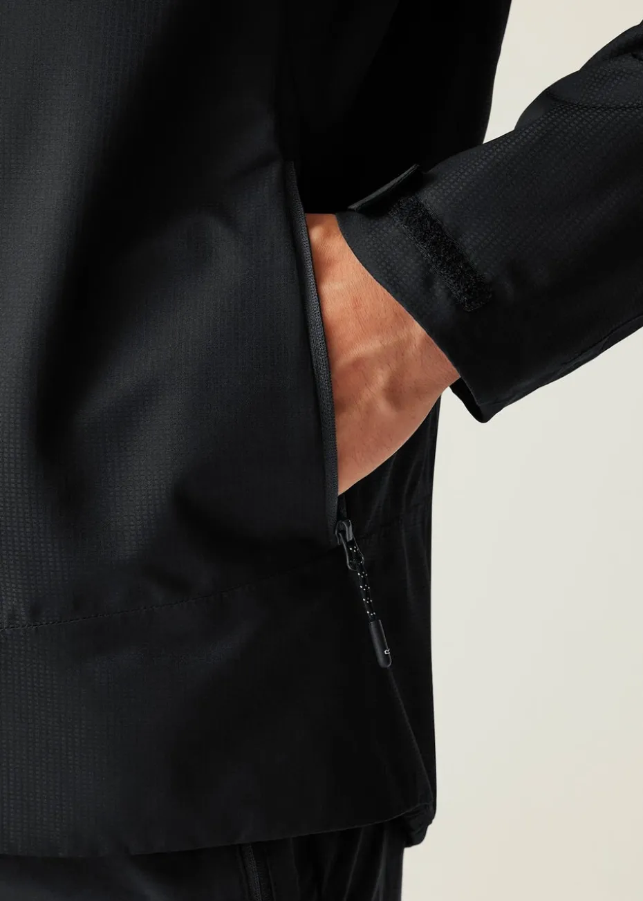 Regatta Black Oakhowe Waterproof Breathable Isotex Jacket