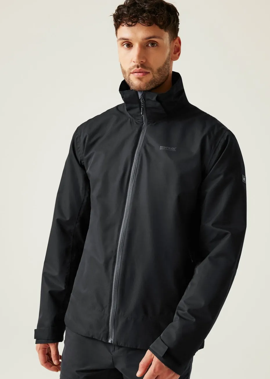 Regatta Black Oakhowe Waterproof Breathable Isotex Jacket