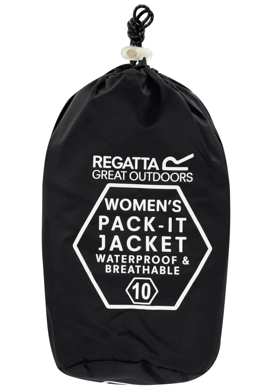 Regatta Black Pack It III Waterproof Jacket