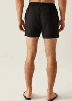 Regatta Black/Blue Mawson III Swim Shorts