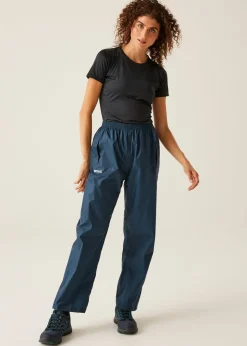 Regatta Blue Pack It Waterproof Overtrouser