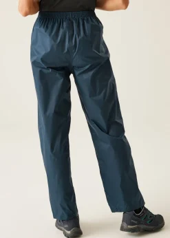 Regatta Blue Pack It Waterproof Overtrouser