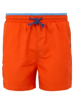 Regatta Burnt Orange Tango Kids' Skander III Swim Shorts (3- 16 Yrs)