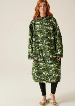Regatta Cactus Camouflage Changing Waterproof Hydrofort Robe