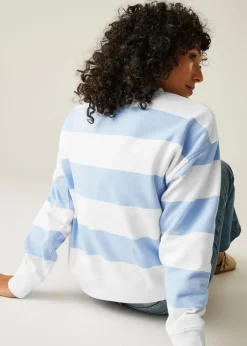 Regatta Chambray Blue White Stripe Avika II Jumper