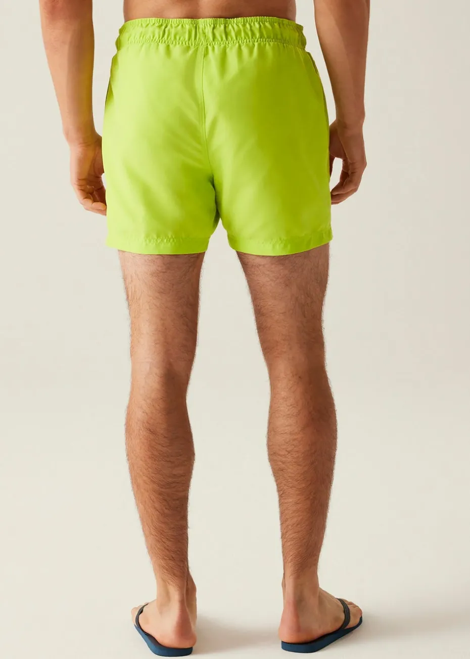 Regatta Citron Leaf Print Mawson III Swim Shorts