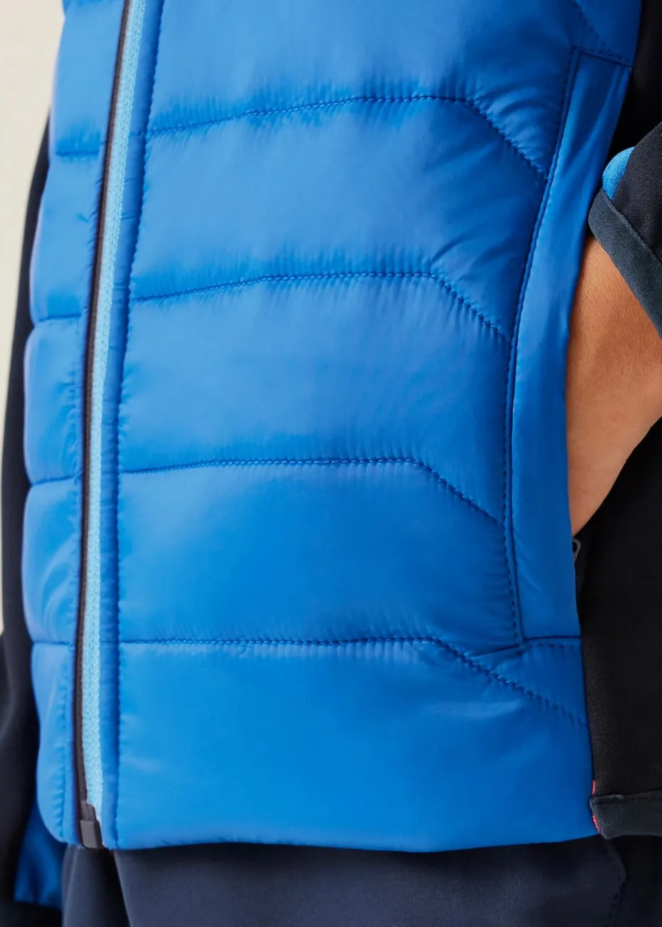 Regatta Cobalt Tangerine Kids Kielder IX Water Repellent Extol Stretch Jacket (3- 16 yrs)