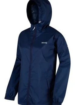 Regatta Dark Blue Pack It III Waterproof Breathable Isolite Jacket