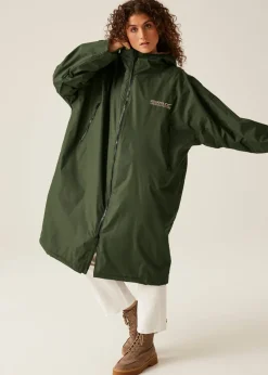 Regatta Dark Khaki Adult Changing Waterproof Hydrofort Robe