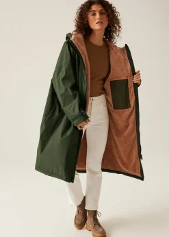 Regatta Dark Khaki Adult Changing Waterproof Hydrofort Robe