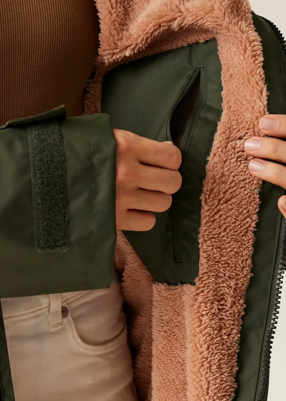 Regatta Dark Khaki Adult Changing Waterproof Hydrofort Robe