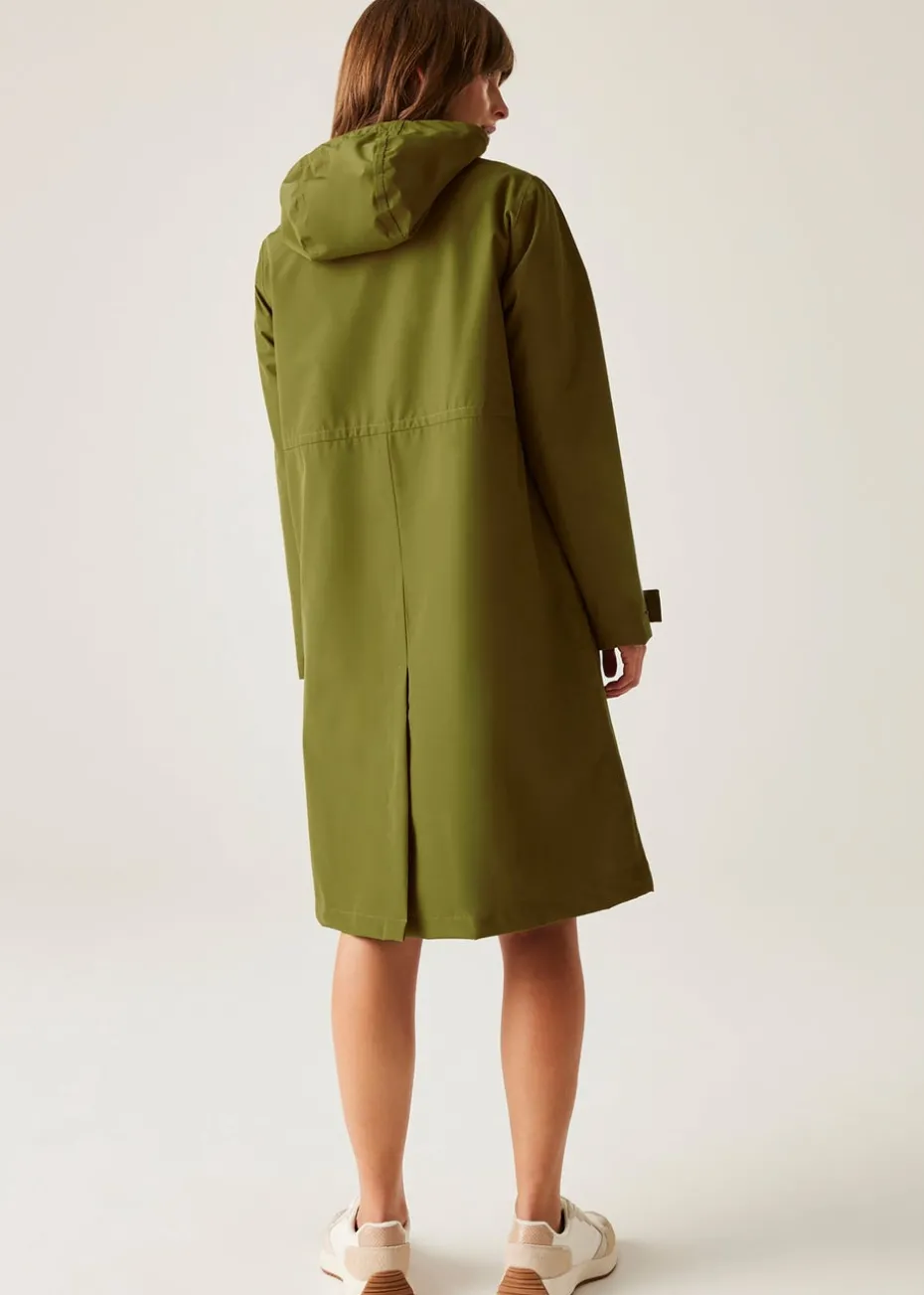Regatta Forest Green Jasmine Orla Kiely II Waterproof Breathable Isotex Mac Jacket