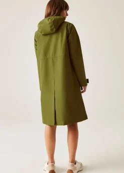 Regatta Forest Green Jasmine Orla Kiely II Waterproof Breathable Isotex Mac Jacket
