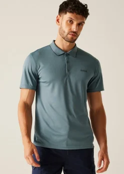 Regatta Grey/Blue Maverik V Quick Dry T-Shirt