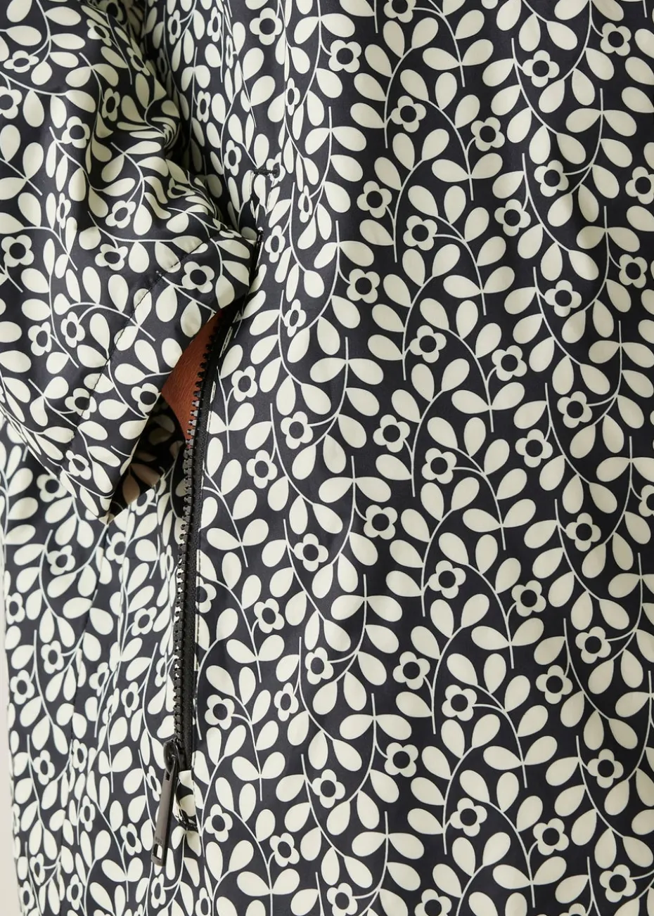 Regatta Jasmine Flower Black Orla Waterproof Hydrofort Changing Robe