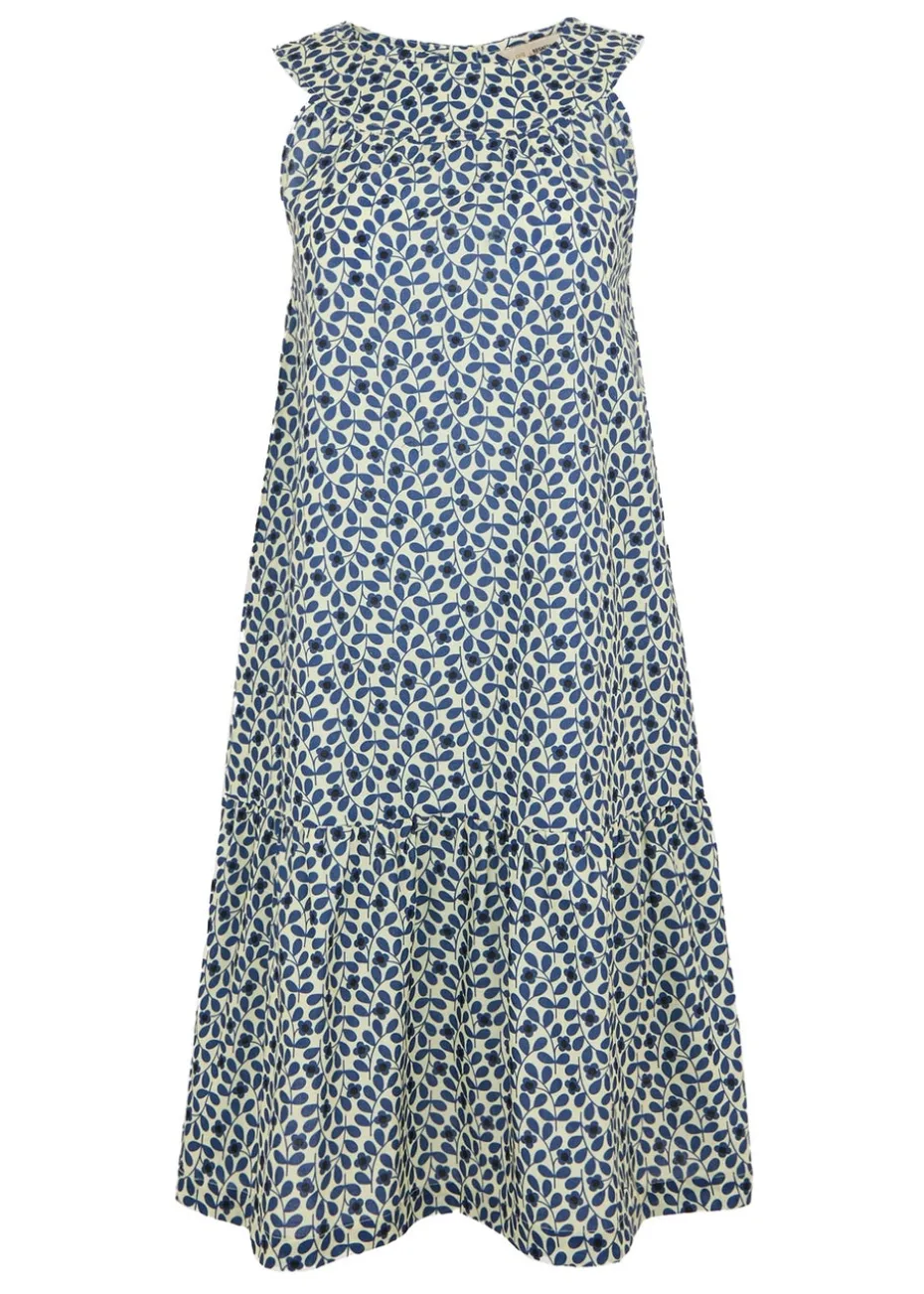 Regatta Jasmine Flower Blue Orla Kiely Summer II Dress
