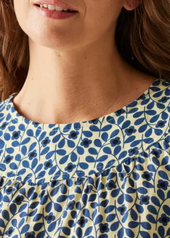 Regatta Jasmine Flower Blue Orla Kiely Summer II Dress