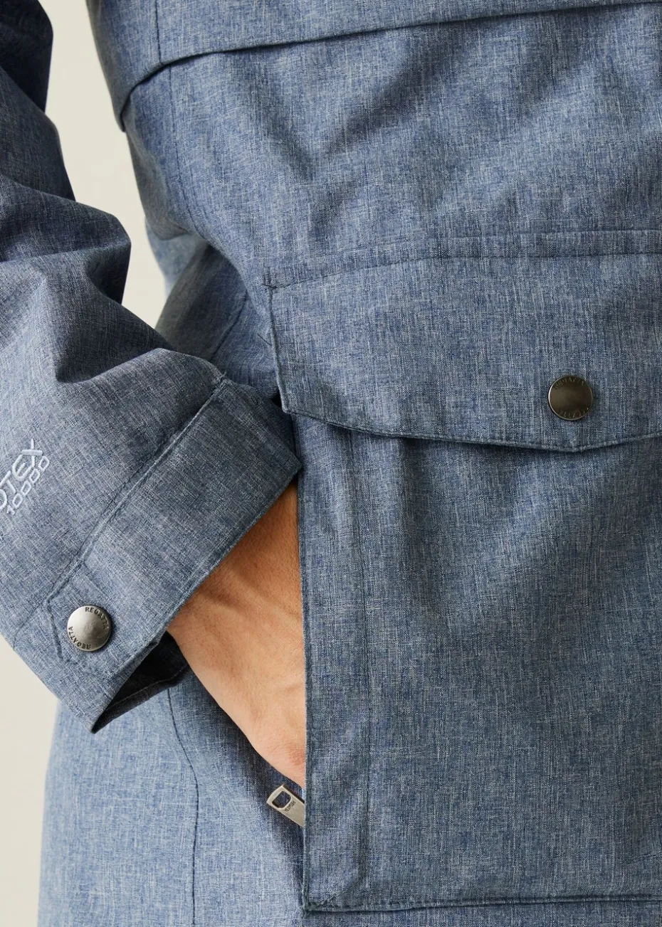 Regatta Light Blue Navaeh Waterproof Breathable Isotex Jacket