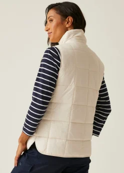 Regatta Light Vanilla Courcelle II Water Repellent Warmloft Bodywarmer