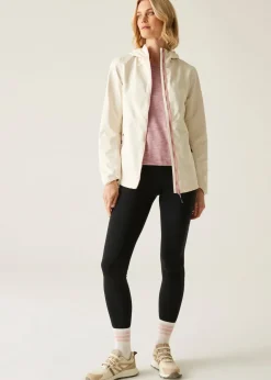 Regatta Light Vanilla Hamara IV Waterproof Breathable Isotex Jacket