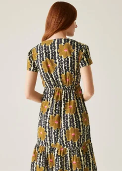 Regatta Lotus Mustard Orla Kiely Dress