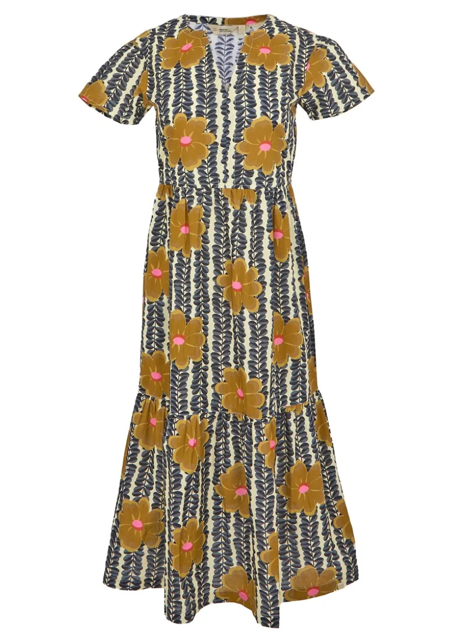 Regatta Lotus Mustard Orla Kiely Dress