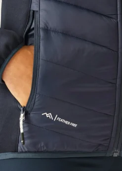 Regatta Navy Andreson VIII Water Repellent Extol Stretch Hybrid Jacket