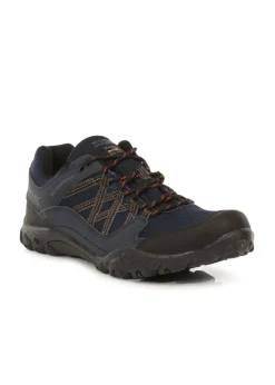 Regatta Navy Burnt Umber Edgepoint III Waterproof Isotex Walking Shoes