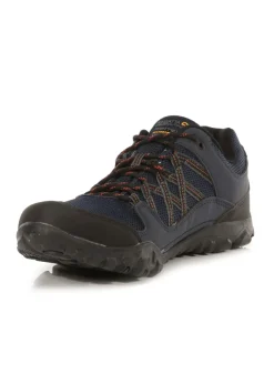 Regatta Navy Burnt Umber Edgepoint III Waterproof Isotex Walking Shoes