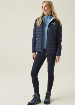 Regatta Navy Clear Sky Hooded Marizion Quilted Jacket