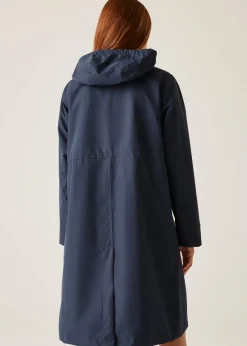 Regatta Navy Jasmine Flower Orla Kiely II Waterproof Breathable Isotex Mac Jacket