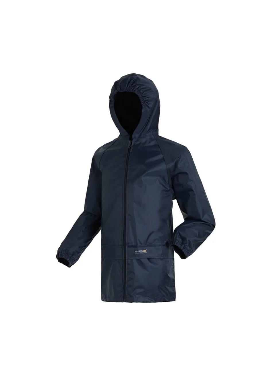 Regatta Navy Kids' Stormbreak Waterproof Hydrofort Jacket