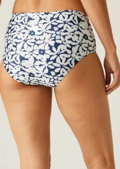 Regatta Navy Large Floral Paloma Swim Brief