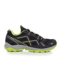 Regatta Navy Lime Punch Vendeavour Waterproof Isotex Walking Shoes