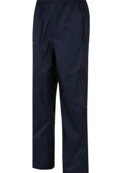 Regatta Navy Men's Pack-It Waterproof Breathable Isolite Overtrousers