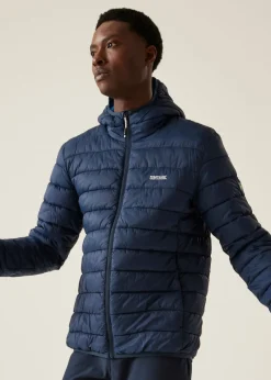 Regatta Navy Olympian Blue Hooded Marizion Padded Jacket