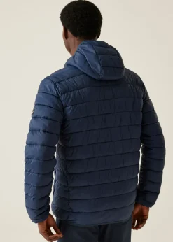 Regatta Navy Olympian Blue Hooded Marizion Padded Jacket