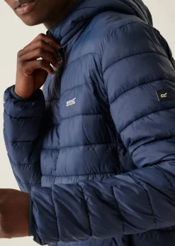 Regatta Navy Olympian Blue Hooded Marizion Padded Jacket