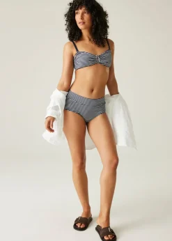 Regatta Navy Seeksucker Stripe Paloma Swim Brief